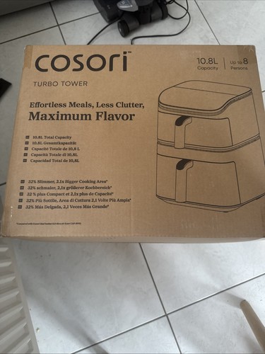Cosori turbo tower - tower™, 10.8-l