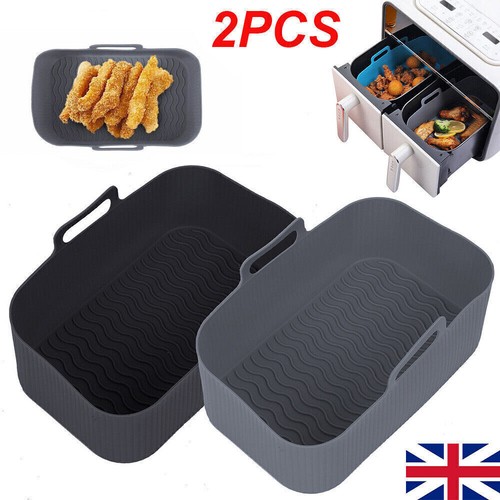 Air fryer silicone pot - 2x,