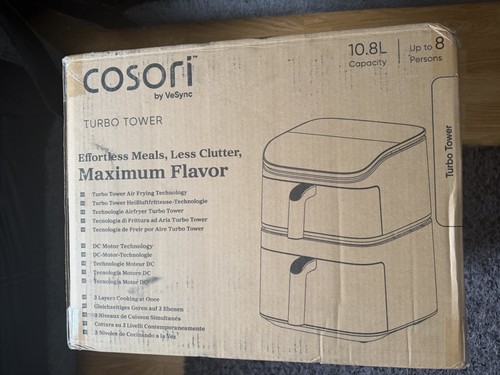 Cosori turbo tower 8 l - turbo, tower™