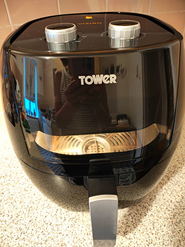 Tower vizion black air - black, fryer
