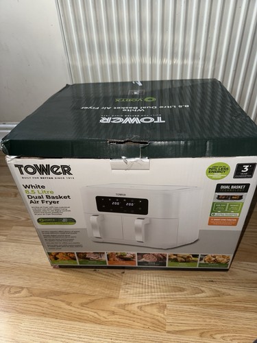 Tower dual basket air fryer - dual,