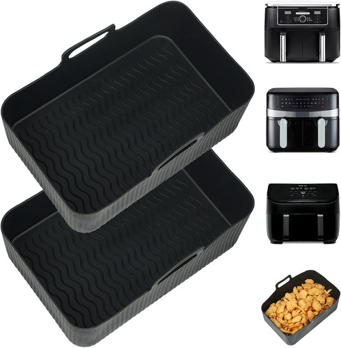 Large silicone air fryer - large,