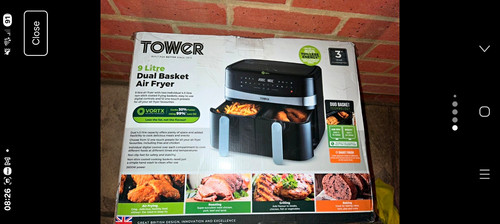 Tower vortx dual basket air - vortx,