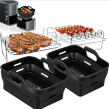 6PCS Large Silicone Air Fryer