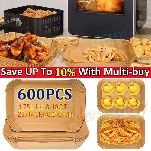 600x air fryer liners - fryer,