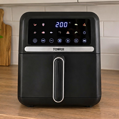 Tower digital air fryer black - fryer,