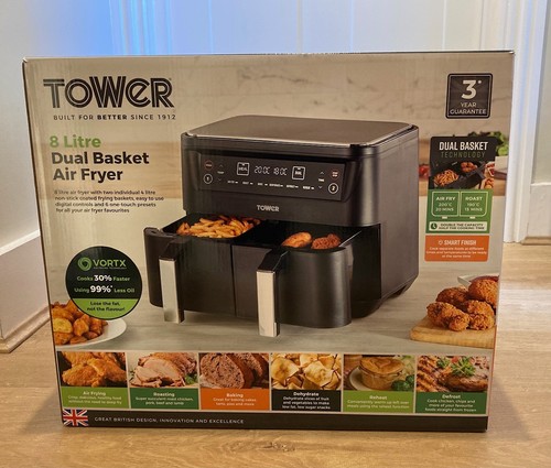 Tower air fryer vortx dual - fryer,